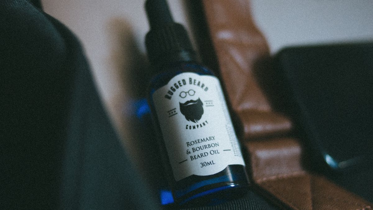 A well-groomed beard cared for with coconut oil beard balm