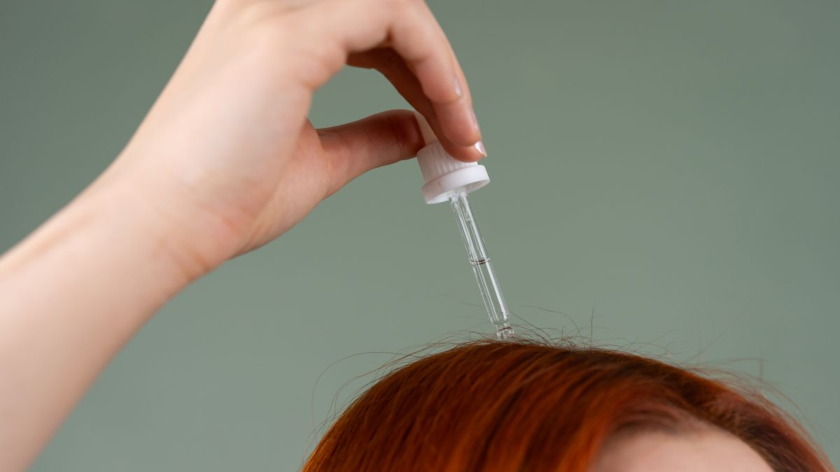 Healthy scalp and hair, illustrating coconut oil for dandruff